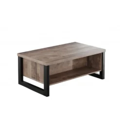Stolik kawowy EMILE 110 cm w optyce dąb tytoniowo-brązowy*MCA Clearance