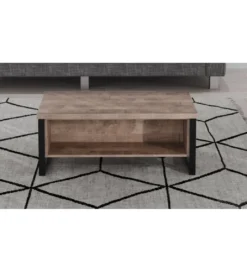 Stolik kawowy EMILE 110 cm w optyce dąb tytoniowo-brązowy*MCA Clearance