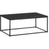 Stolik kawowy ERISA 100 cm w optyce czarnego marmuru*WOHNLING, GERMANY