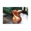 Stolik kawowy ESPIRAL Twist 45 cm miedziany*Invicta Interior - przedsprzedaż Discount