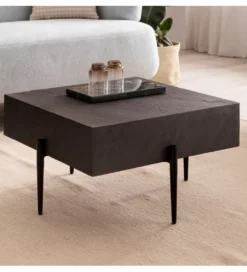 Stolik kawowy EVELIN  64 cm antracytowy*WOHNLING, GERMANY Online