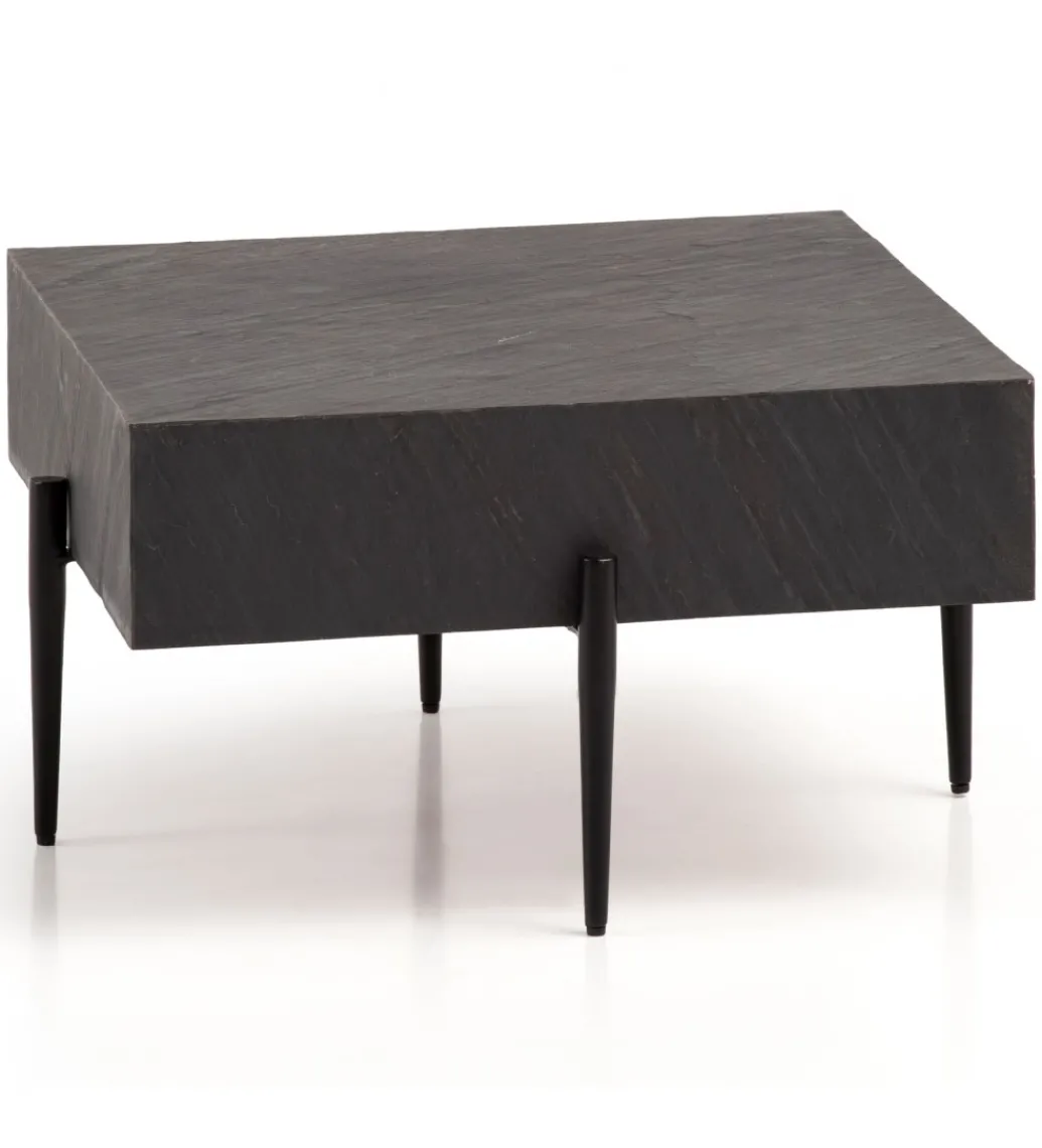 Stolik kawowy EVELIN 64 cm antracytowy*WOHNLING, GERMANY Online