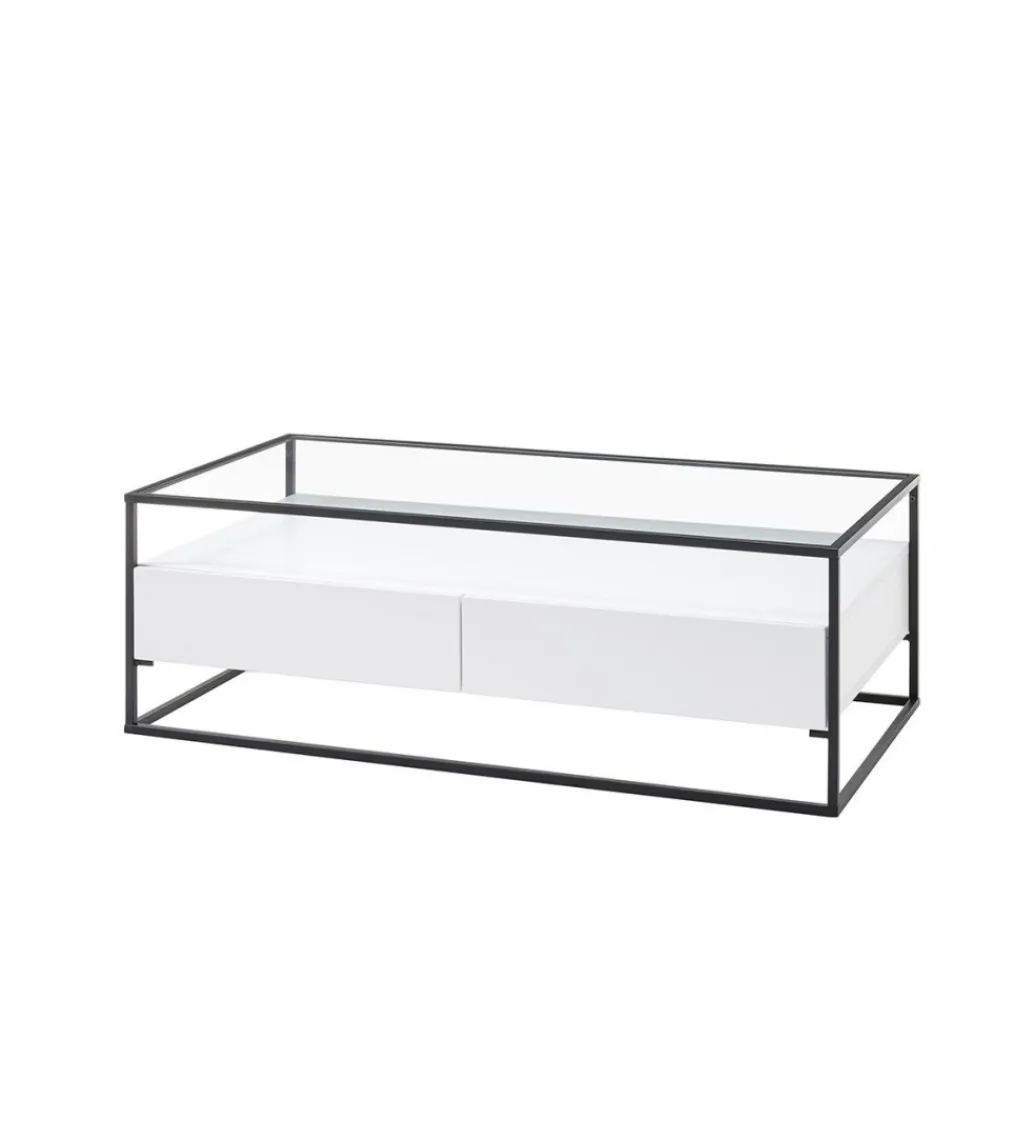 Stolik kawowy EVORA 120 cm biały*MCA Sale