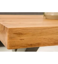 Stolik kawowy FACTORY 110 cm drewno dąb dziki*Invicta Interior Clearance