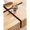Stolik kawowy FATRA 60 cm drewno akacja*WOHNLING, GERMANY Outlet