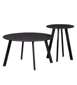 Stolik kawowy FER 40 cm czarny*WOOOD