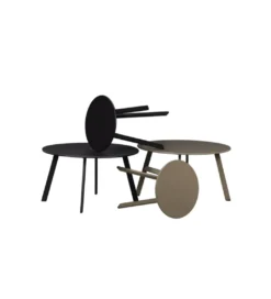 Stolik kawowy FER 40 cm czarny*WOOOD