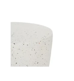 Stolik kawowy FIBRA 37 cm w odcieniach bieli*Zona-Design Hot