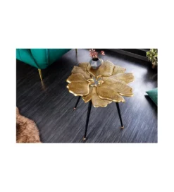 Stolik kawowy FLANK 56 cm złoty*Invicta Interior