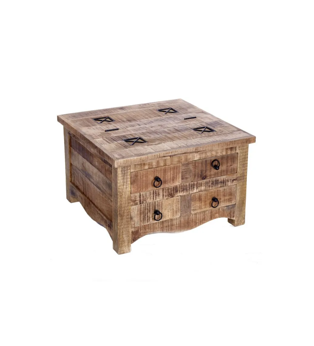 Stolik kawowy GALLE Craft 70 cm Mango*Invicta Interior Outlet