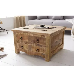 Stolik kawowy GALLE Craft 70 cm Mango*Invicta Interior Outlet