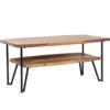 Stolik kawowy GANDIA 90 cm drewno sheesham*WOHNLING, GERMANY Clearance