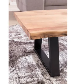 Stolik kawowy GAYA 115 cm drewno akacja*WOHNLING, GERMANY Outlet