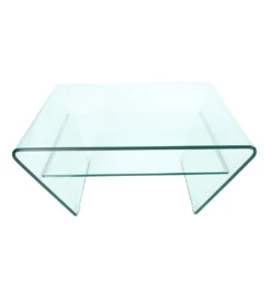 Stolik kawowy GEISTER Fantome 70 cm szklany*Invicta Interior Clearance