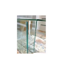 Stolik Kawowy GEISTER Fantome 50 Cm Szklany*Invicta Interior Clearance