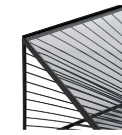 Stolik kawowy GEMETRO 80 cm czarny*Zona-Design Discount