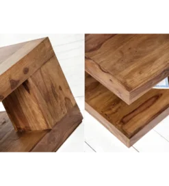 Stolik kawowy Giant XL 90 cm drewno Sheesham*Invicta Interior Clearance