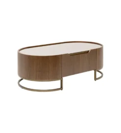 Stolik kawowy GIORGIO 130 cm drewno orzechowe*KARE Clearance