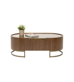 Stolik kawowy GIORGIO 130 cm drewno orzechowe*KARE Clearance
