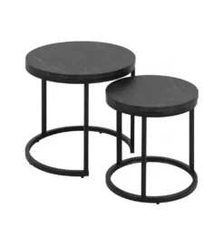 Stolik kawowy GIRON set 2 w optyce marmuru*Invicta Interior Hot