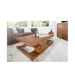 Stolik kawowy Goa 118 cm drewno Sheesham*Invicta Interior Outlet