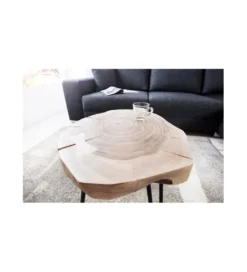 Stolik kawowy Goa II drewno akacja*Invicta Interior New