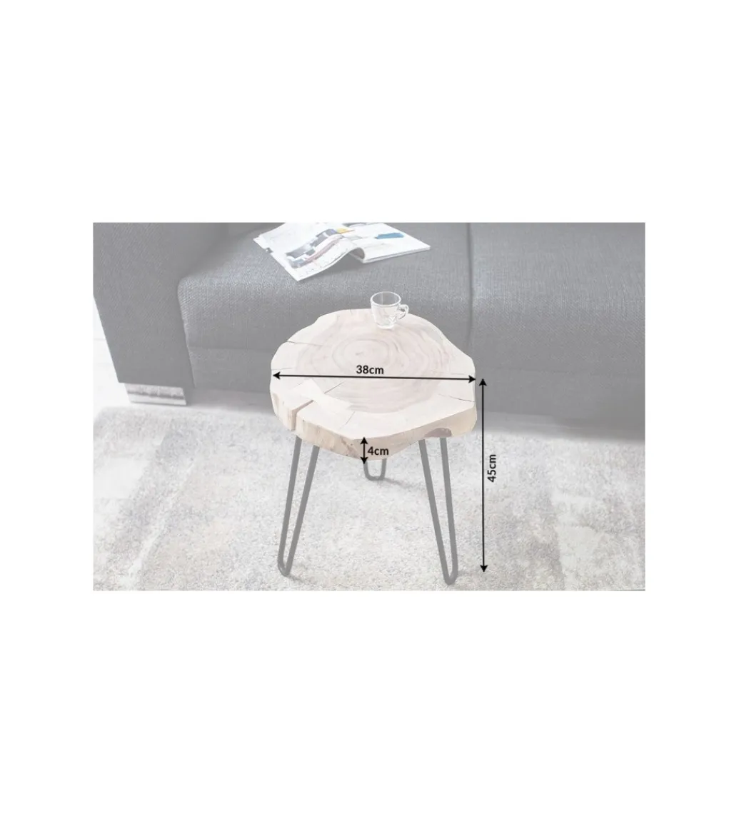 Stolik kawowy Goa II drewno akacja*Invicta Interior New