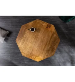 Stolik Kawowy GORAN II 69 cm drewno mango*Invicta Interior Sale