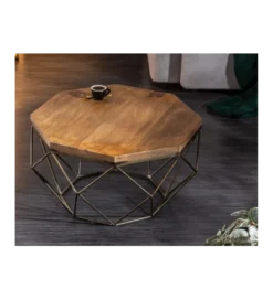 Stolik Kawowy GORAN II 69 cm drewno mango*Invicta Interior Sale