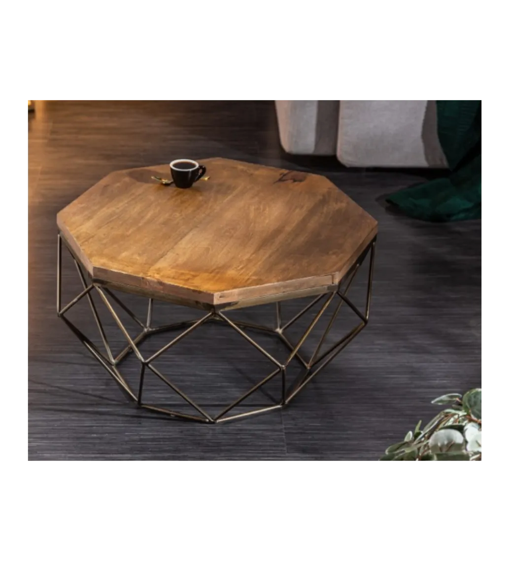 Stolik Kawowy GORAN II 69 cm drewno mango*Invicta Interior Sale
