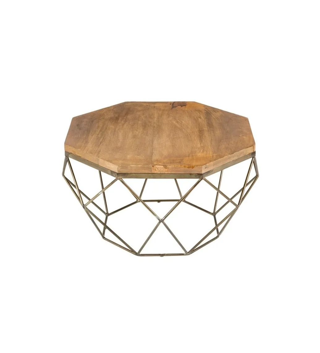 Stolik Kawowy GORAN II 69 cm drewno mango*Invicta Interior Sale