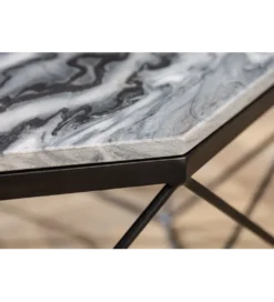 Stolik Kawowy GORAN II 69 Cm Marmur Szary*Invicta Interior Hot
