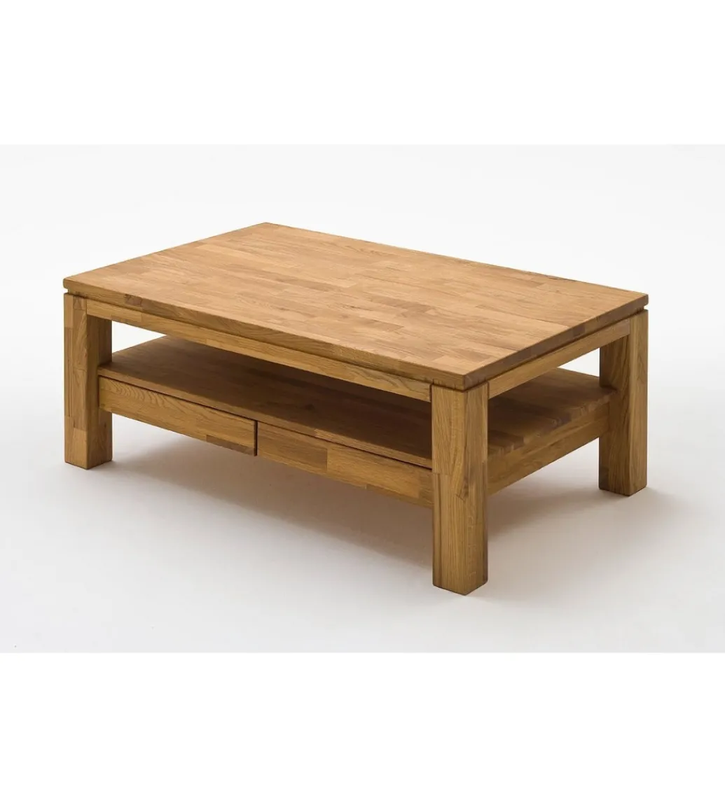 Stolik kawowy GORDON 115 cm drewno dąb*MCA Online