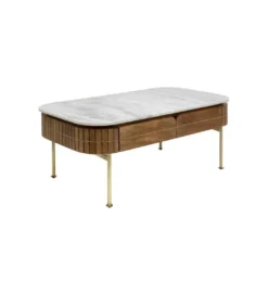 Stolik kawowy GRACE 110 cm Drewno Mango*KARE