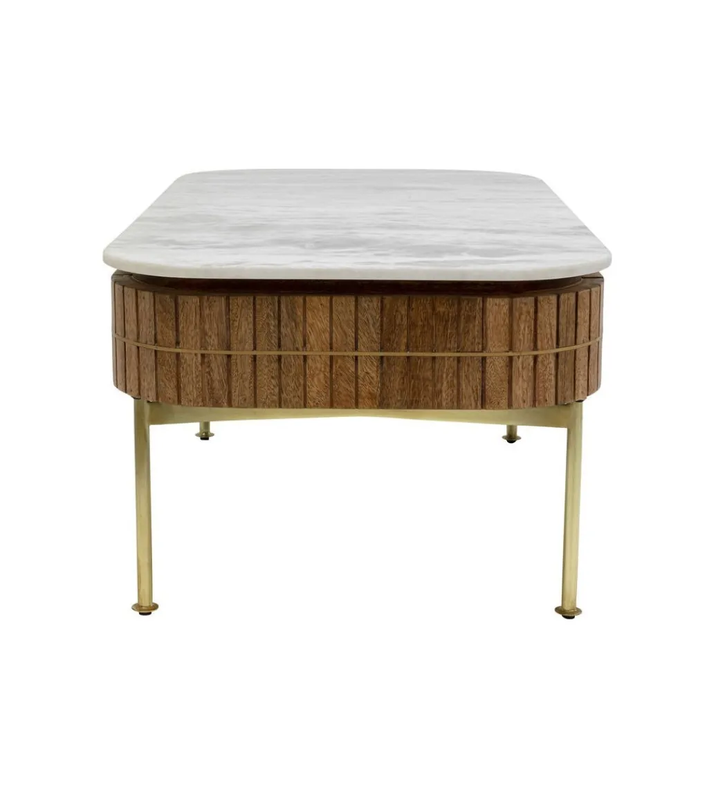 Stolik kawowy GRACE 110 cm Drewno Mango*KARE