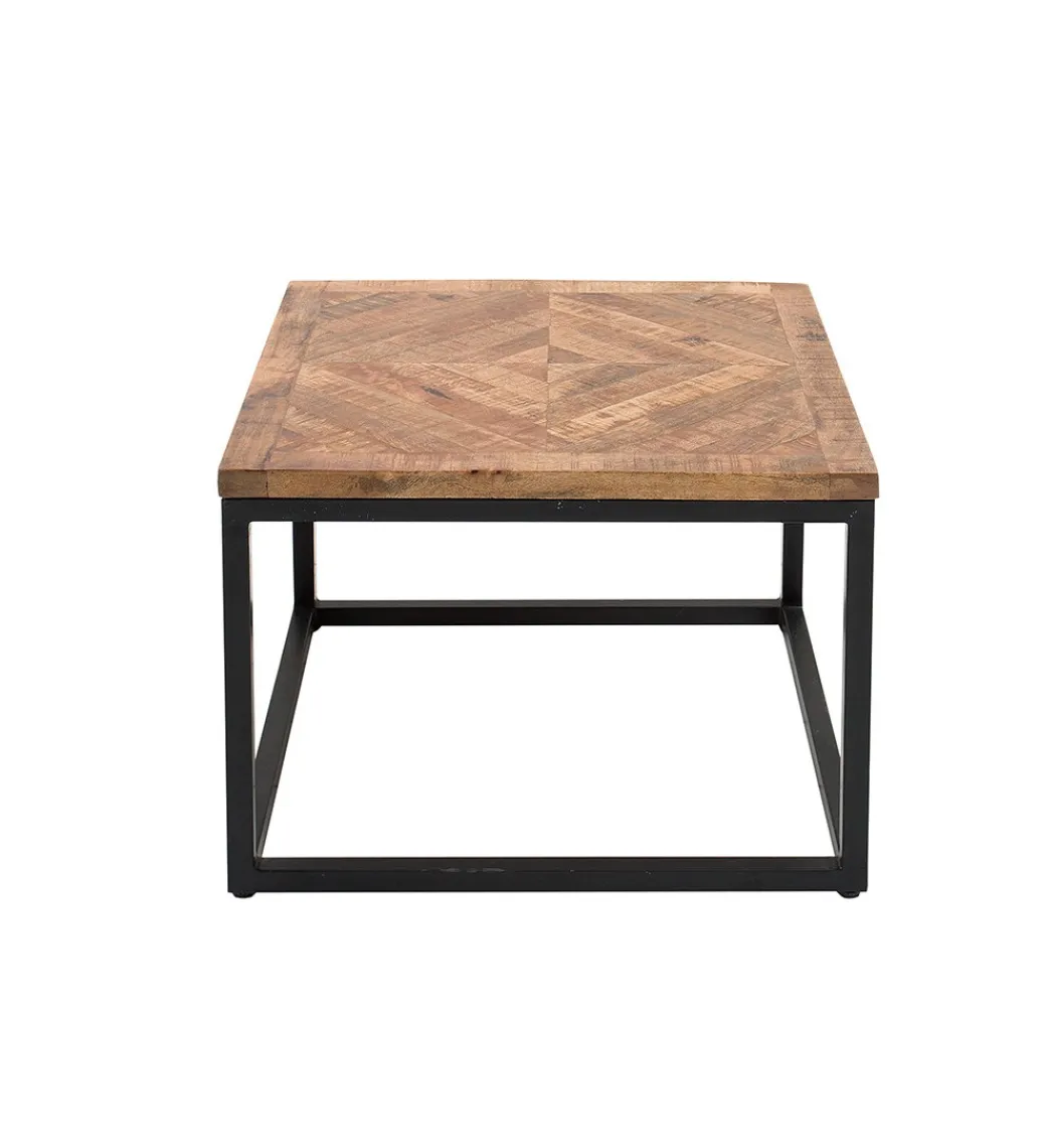 Stolik kawowy GRANDE Infinity Home 60 cm drewno mango*Invicta Interior