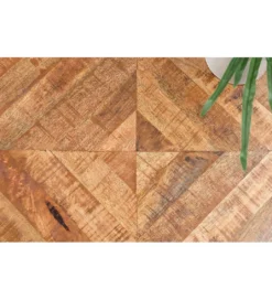 Stolik kawowy GRANDE Infinity Home 60 cm drewno mango*Invicta Interior