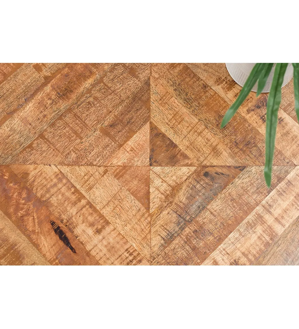 Stolik kawowy GRANDE Infinity Home 60 cm drewno mango*Invicta Interior