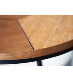 Stolik kawowy GRENADA 80 cm w optyce dębu*Invicta Interior Outlet