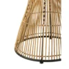 Stolik kawowy GROOVES 63 cm rattan*J-Line Best