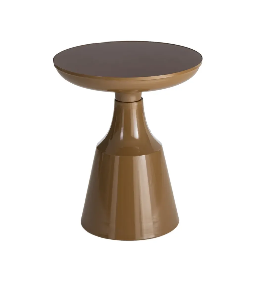 Stolik kawowy HAERW 61 cm brązowy*Zona-Design