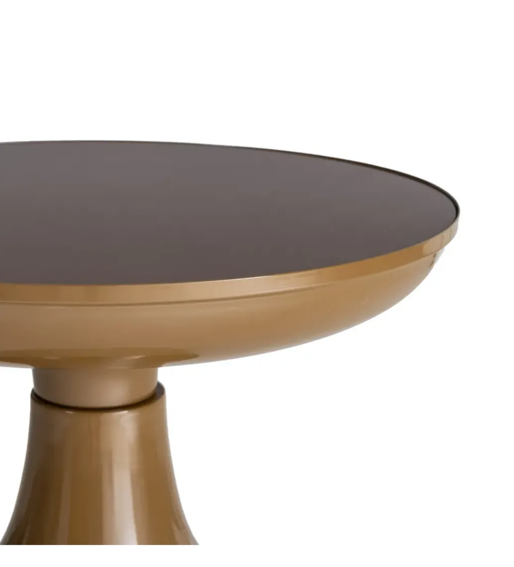 Stolik kawowy HAERW 61 cm brązowy*Zona-Design