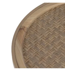 Stolik kawowy HAMUN 55 cm ratan*Zona-Design Hot