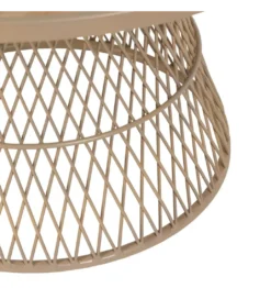 Stolik kawowy HAMUN 70 cm ratan*Zona-Design Outlet
