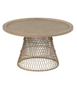 Stolik kawowy HAMUN 70 cm ratan*Zona-Design Outlet