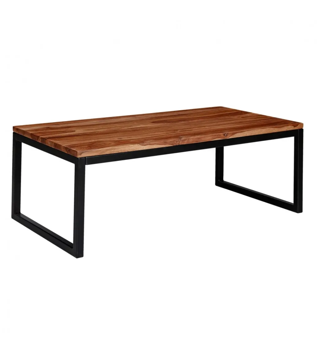 Stolik kawowy HAUK 110 cm drewno sheesham*WOHNLING, GERMANY Online