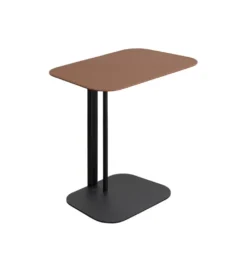 Stolik kawowy HEDI 61 cm czarny brązowy*KARE Clearance