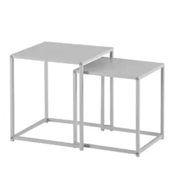 Stolik kawowy HELFI set 2 biały*WOHNLING, GERMANY Best