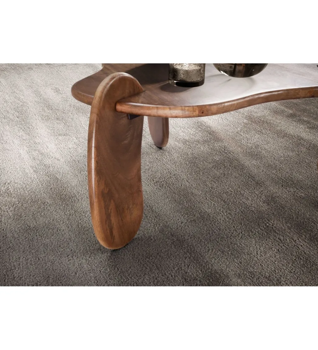 Stolik kawowy HILDE 78 cm drewno mango*WOHNLING, GERMANY Clearance