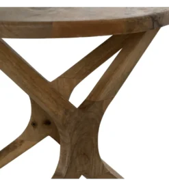 Stolik kawowy HOKE 60 cm drewno mango*Zona-Design New